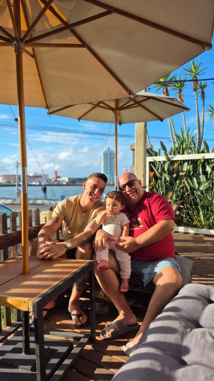 Foto de 2 Pais da Antonella - Jarbas e Mikael